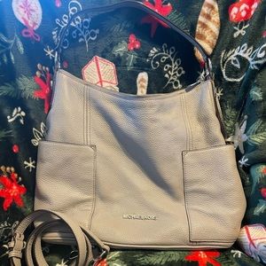 MK Pebbled Leather Shoulder/Crossbody Bag